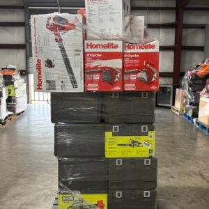 Gas Chainsaw and Blower Pallet